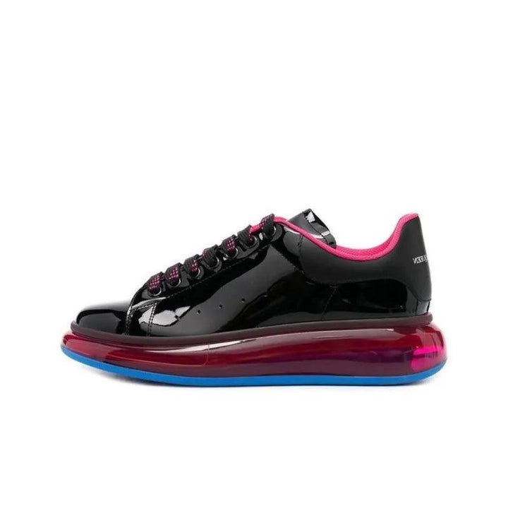 Alexander McQueen Oversized Sneaker 'Transparent Sole - Black Pink