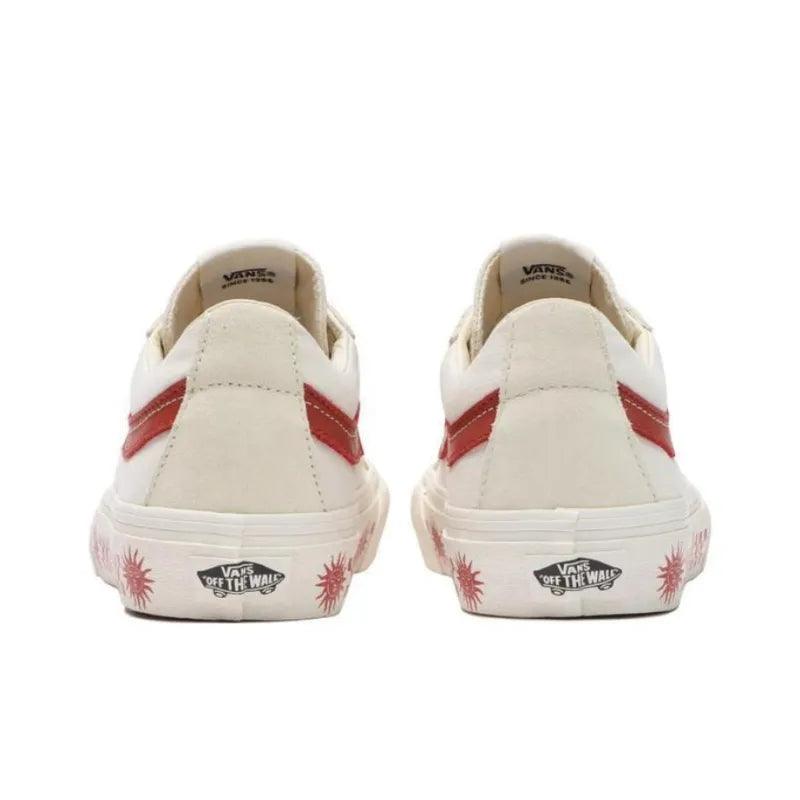 Vans SK8-Low 'White Red'