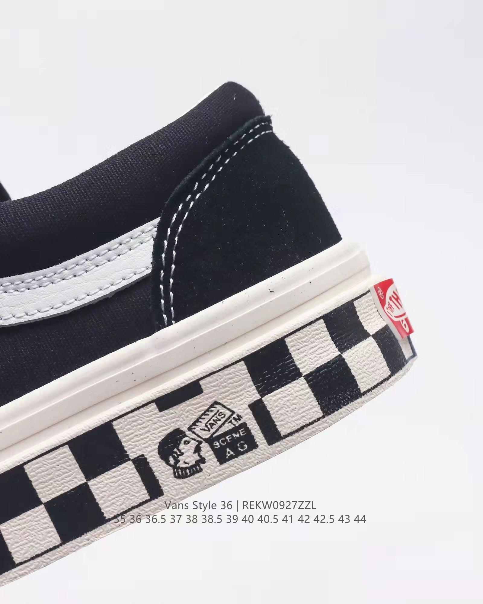 Vans Style 36 Checkerboard 'Black/White'