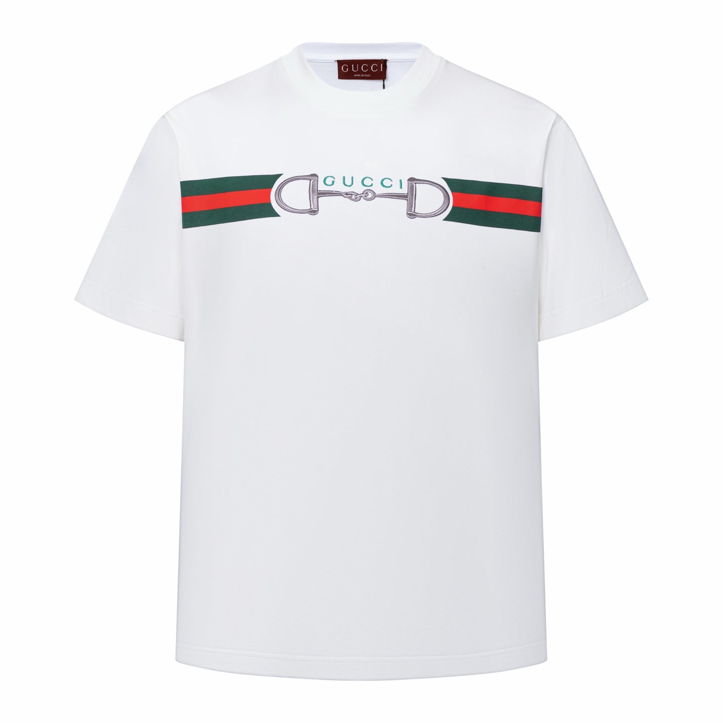 Gucci T-Shirt White Crewneck - Luxury Cotton Comfort & Style