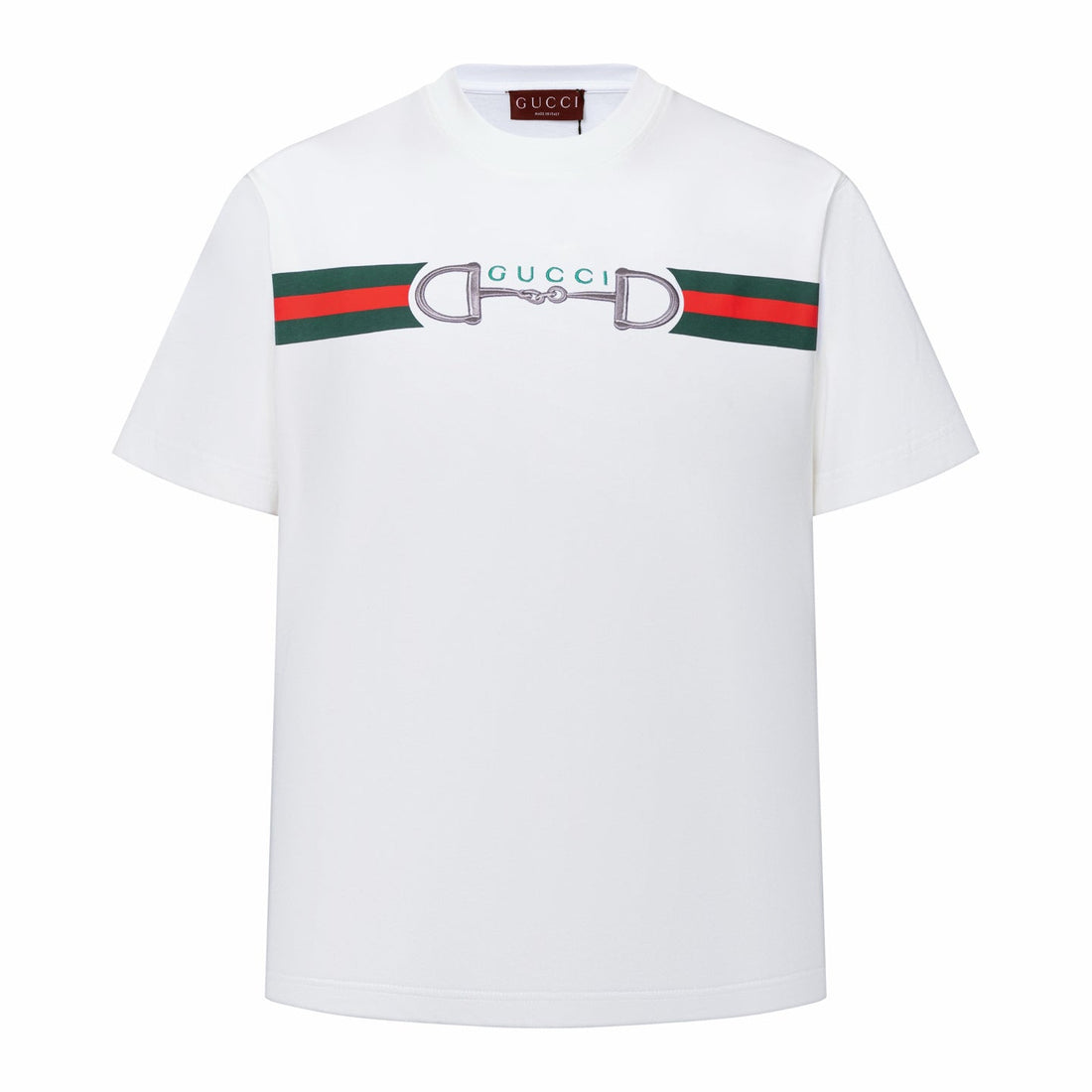 Gucci T-Shirt White Crewneck - Luxury Cotton Comfort & Style