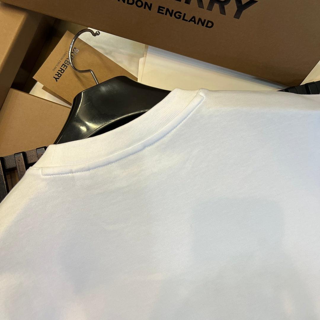 Burberry T-Shirt Without Collar 'White'
