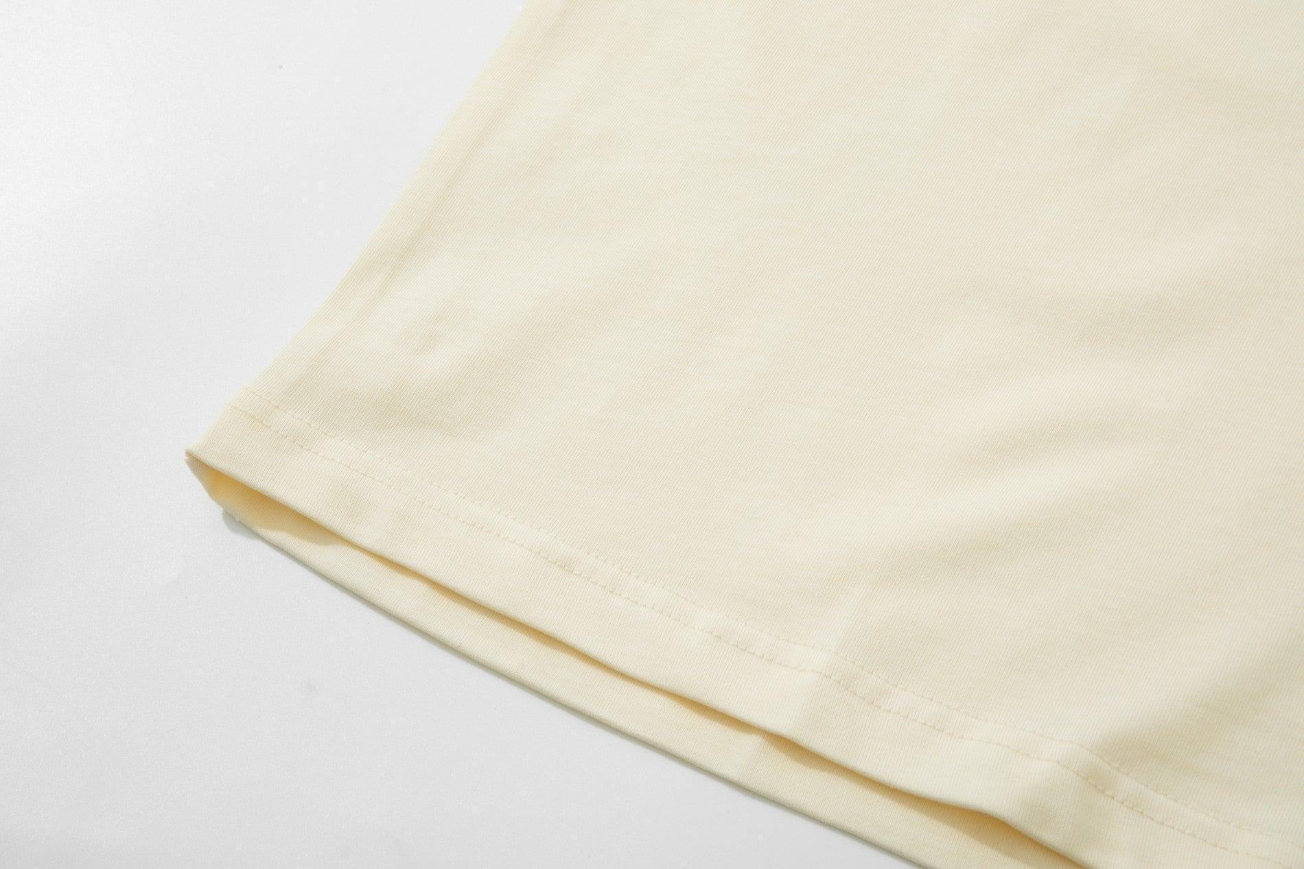 Gucci T-Shirt Without Collar 'Beige & Black'