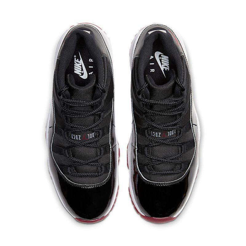 Air Jordan 11 Retro High 'Playoffs Bred' - Iconic Basketball Sneaker