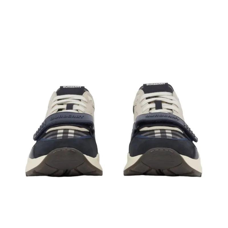 Burberry Check Sneakers 'Dark Charcoal Blue'