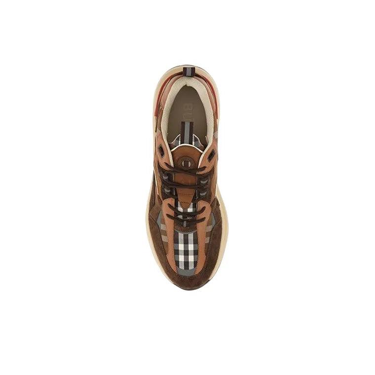 Burberry Sean Sneaker 'Check Dark Birch Brown'