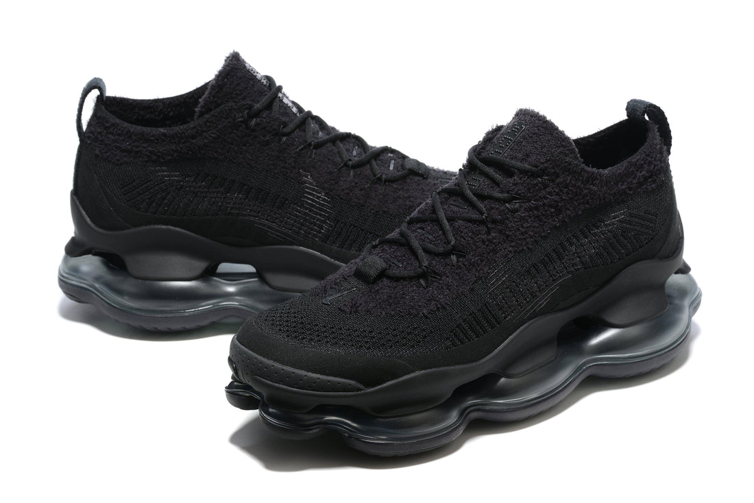 Nike Air Max Scorpion Triple Black - Women's Futuristic Sneakers