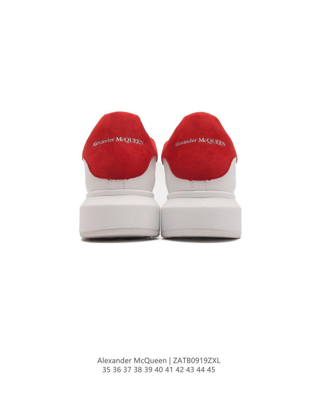 Alexander McQueen Sneakers White & Red | Luxury Fashion Statement