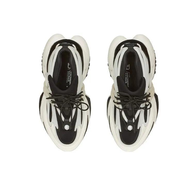 BALMAIN Unicorn Low 'Black White'