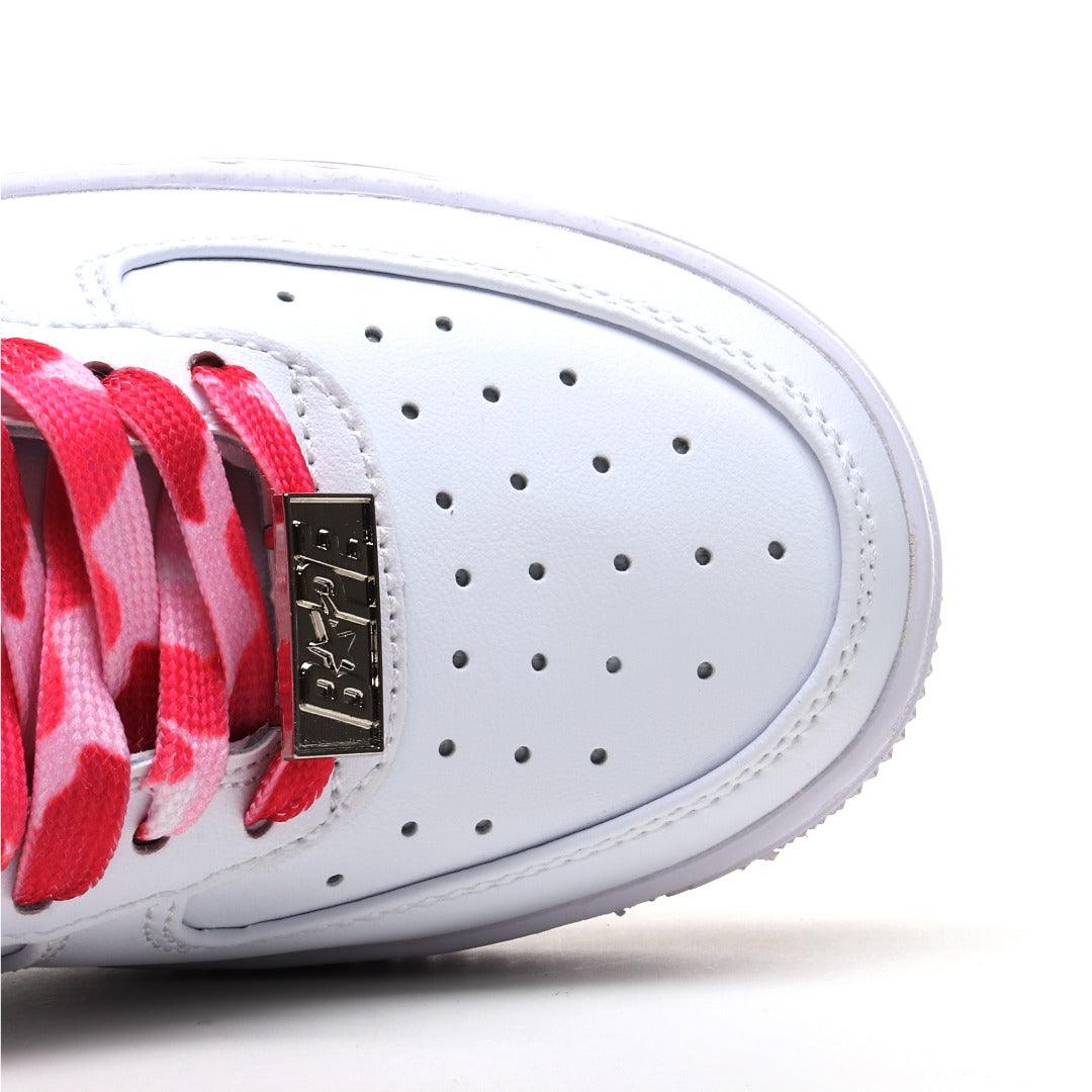 A Bathing Ape Bape Sta Low ABC 'Camo White Pink'