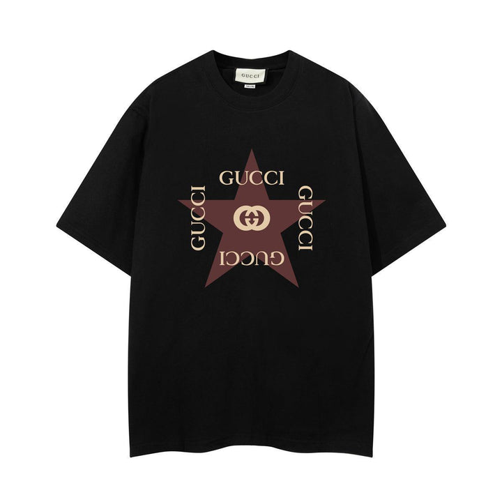 Gucci T-Shirt Without Collar Black | Premium Cotton Casual Wear