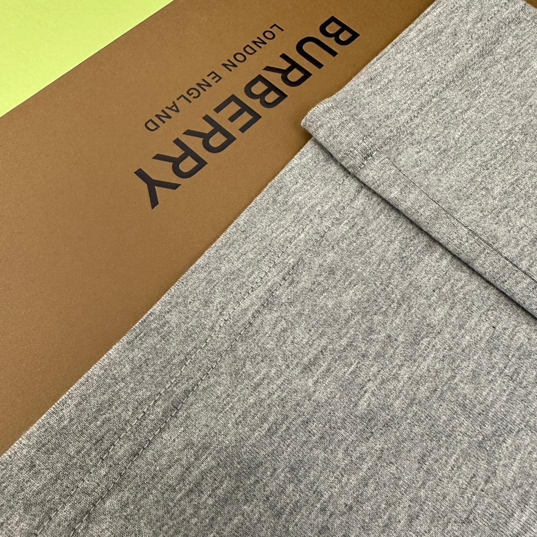 Burberry T-Shirt Without Collar 'Grey'