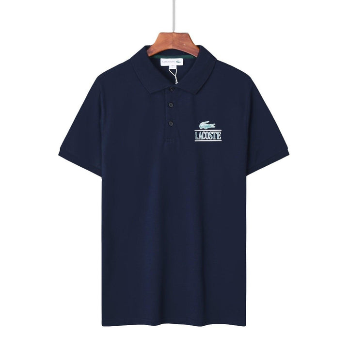 Lacoste Blue T-Shirt with Collar