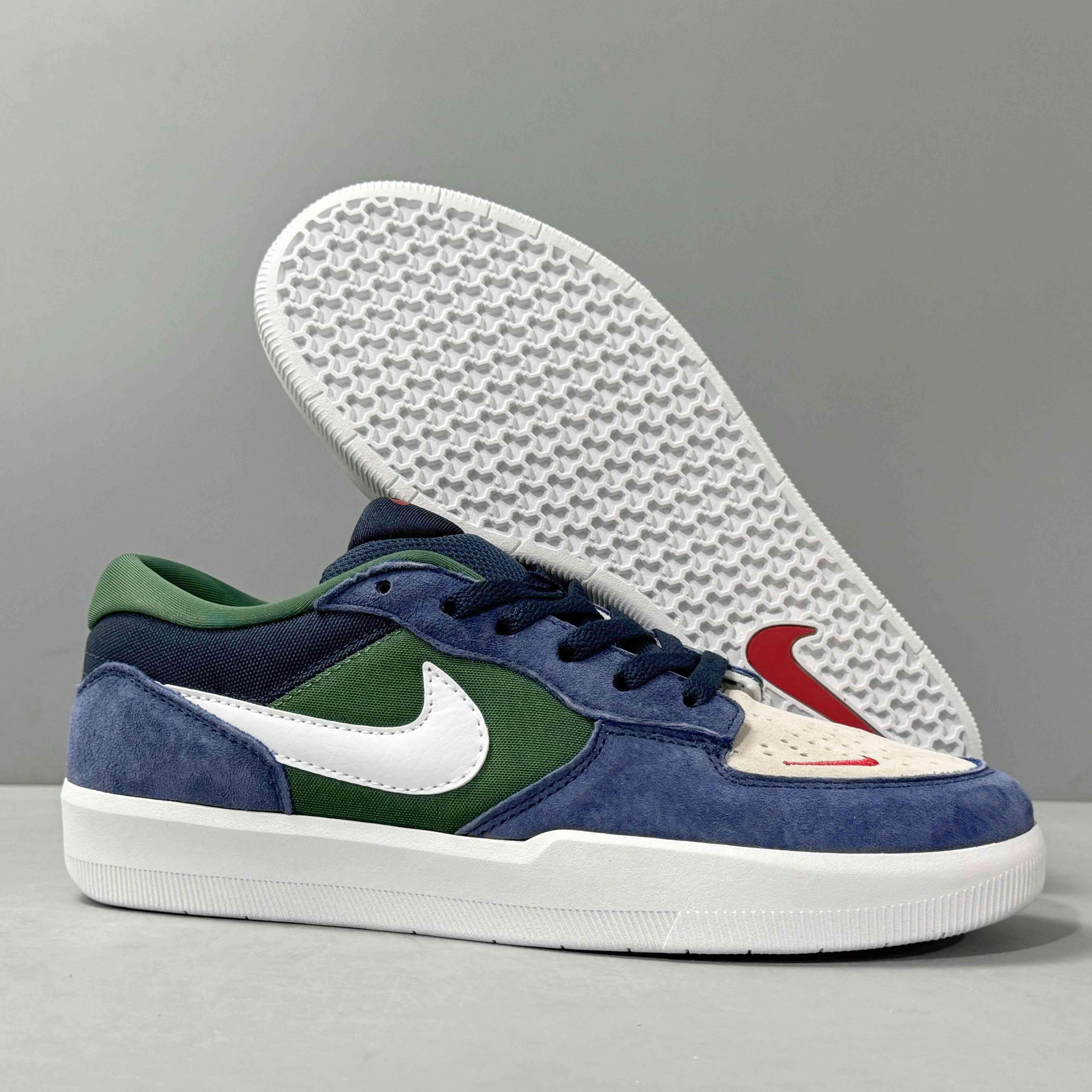 Nike SB Force 58 Navy Noble Green