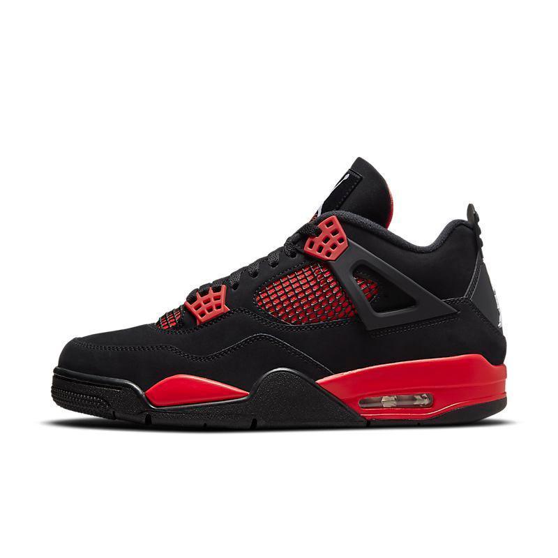 Air Jordan 4 Retro 'Red Thunder' - Men's Iconic Basketball Sneakers