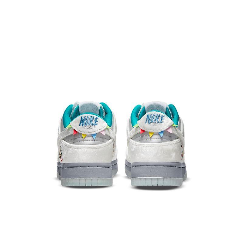 Nike Dunk Low Ice Women's Sneakers – Satin & Velvet Accents