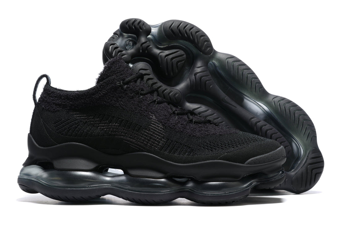 Nike Air Max Scorpion Triple Black - Women's Futuristic Sneakers