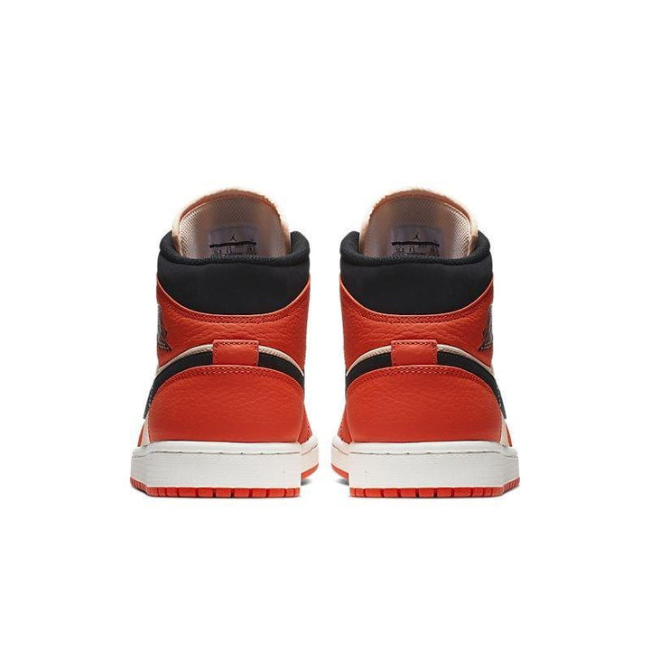 Air Jordan 1 Mid 'Team Orange Black'