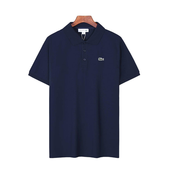 Lacoste Blue T-Shirt with Collar
