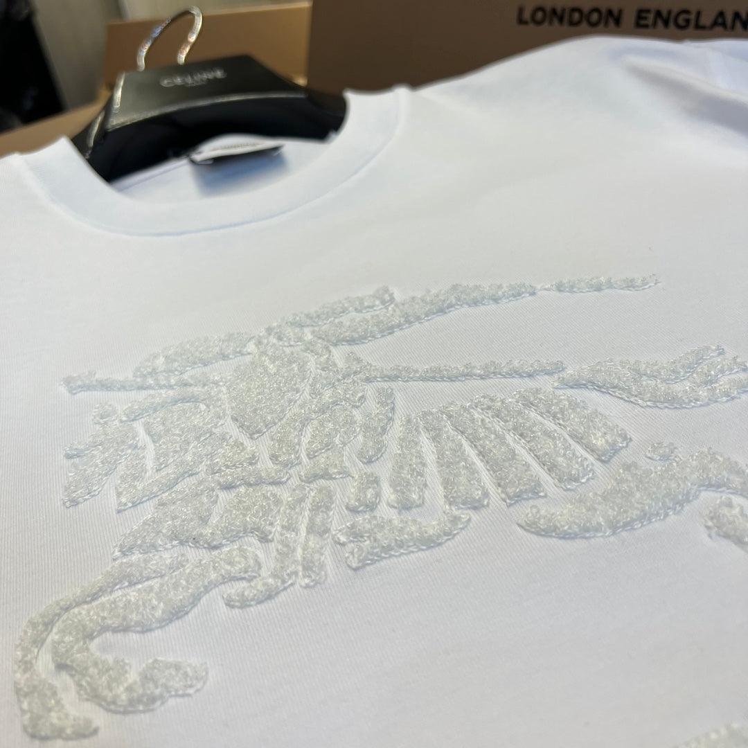 Burberry T-Shirt Without Collar 'White'