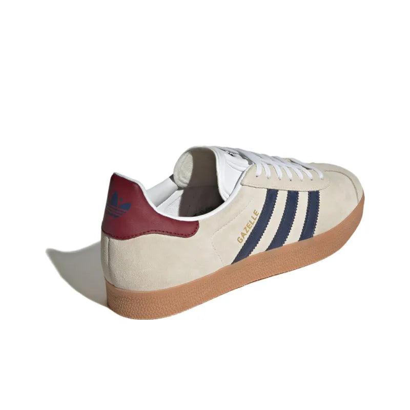 Adidas Originals Gazelle Indoor 'Beige Dark Blue Collegiate Burgundy'