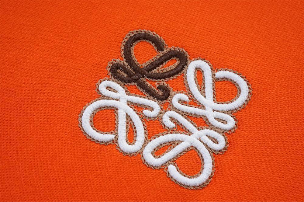 Loewe T-Shirt Without Collar 'Orange'