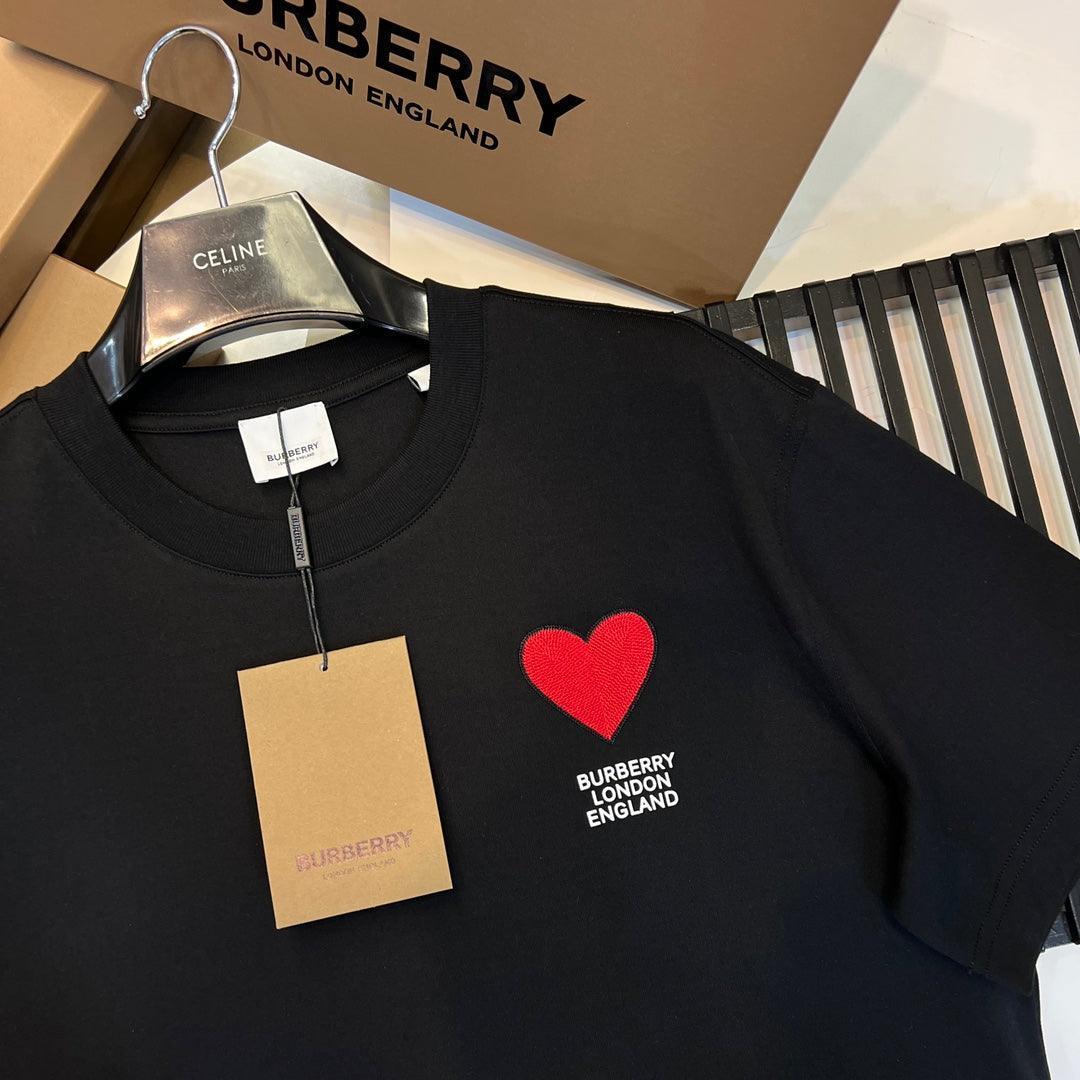 Burberry T-Shirt Without Collar 'Black'