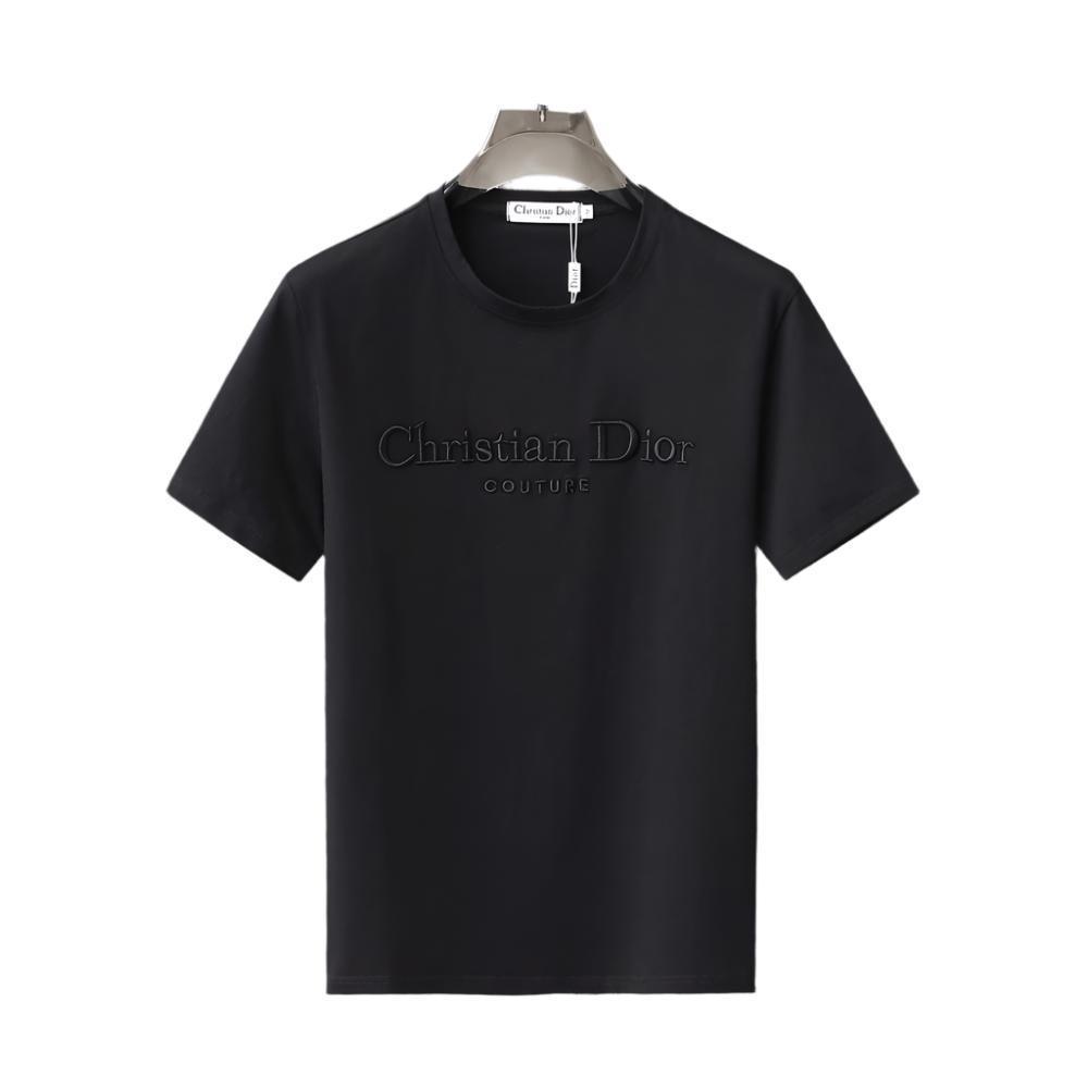 Dior T-Shirt Without Collar 'Black'