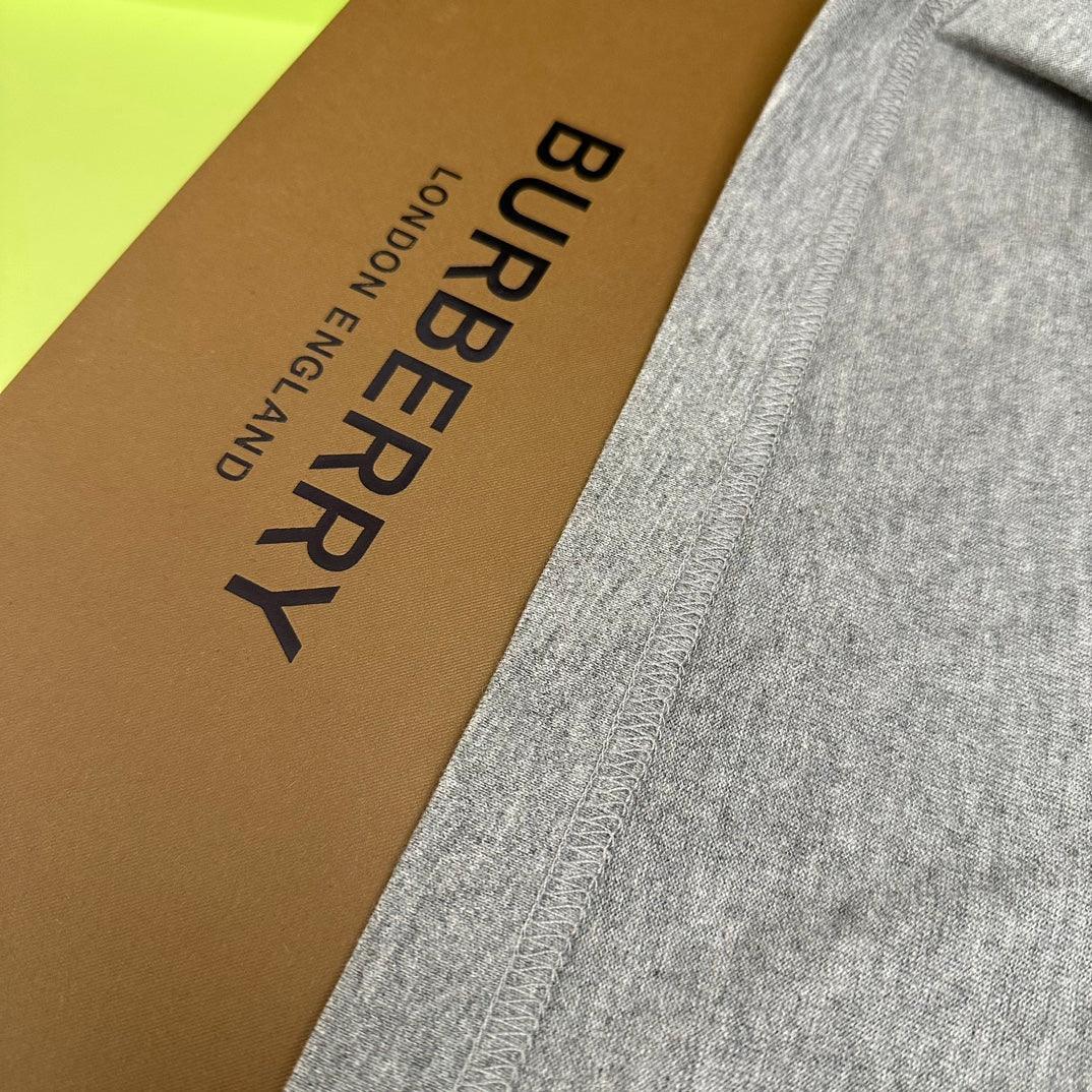 Burberry T-Shirt Without Collar 'Grey'
