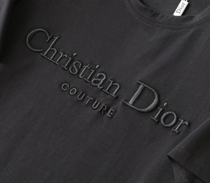 Dior T-Shirt Without Collar 'Black'