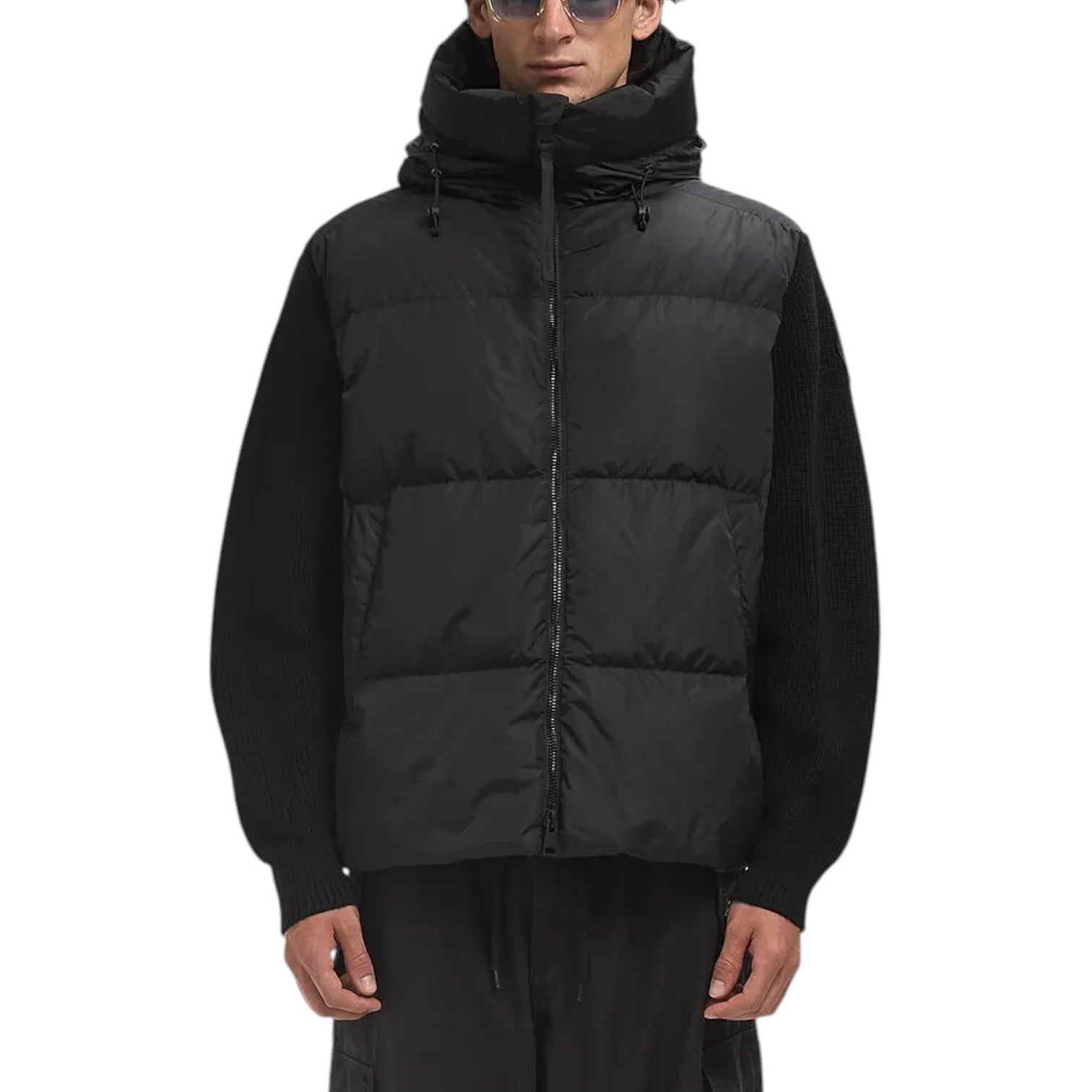 Canada Goose Hybridge Grove Knit Hoodie 'Black' 9204M-9061