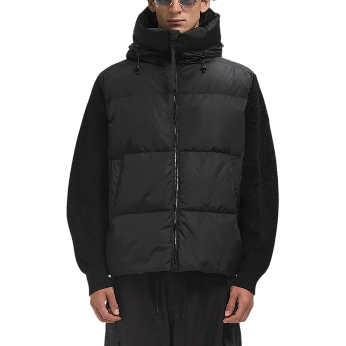 Canada Goose Hybridge Grove Knit Hoodie 'Black' 9204M-9061