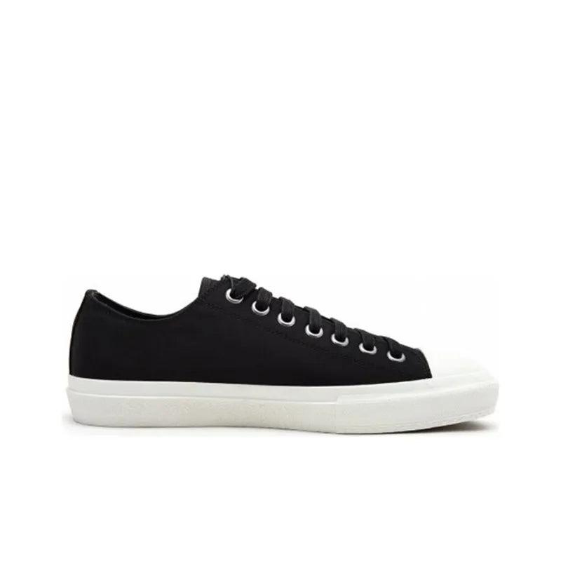 Burberry Logo Print Two Toned Sneakers 'Black Cotton White Sole'