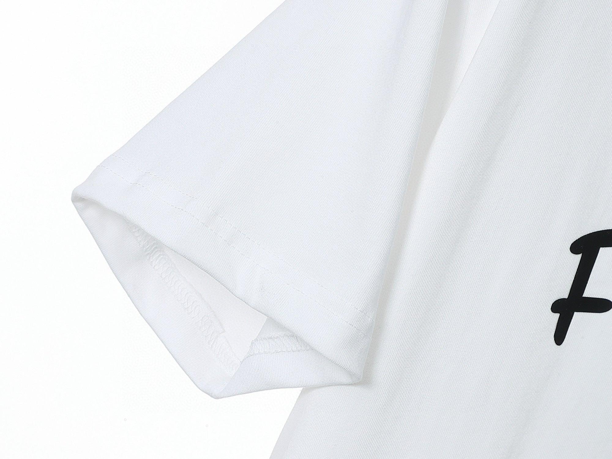 Fendi T-Shirt without Collar 'White'