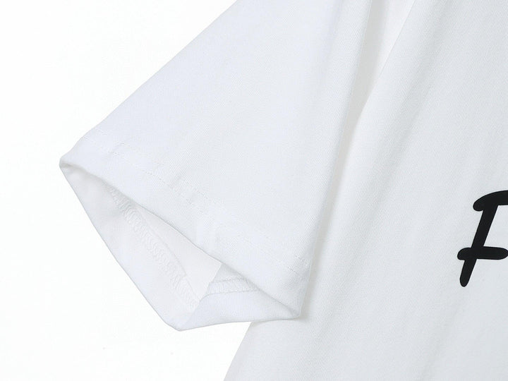 Fendi T-Shirt without Collar 'White'
