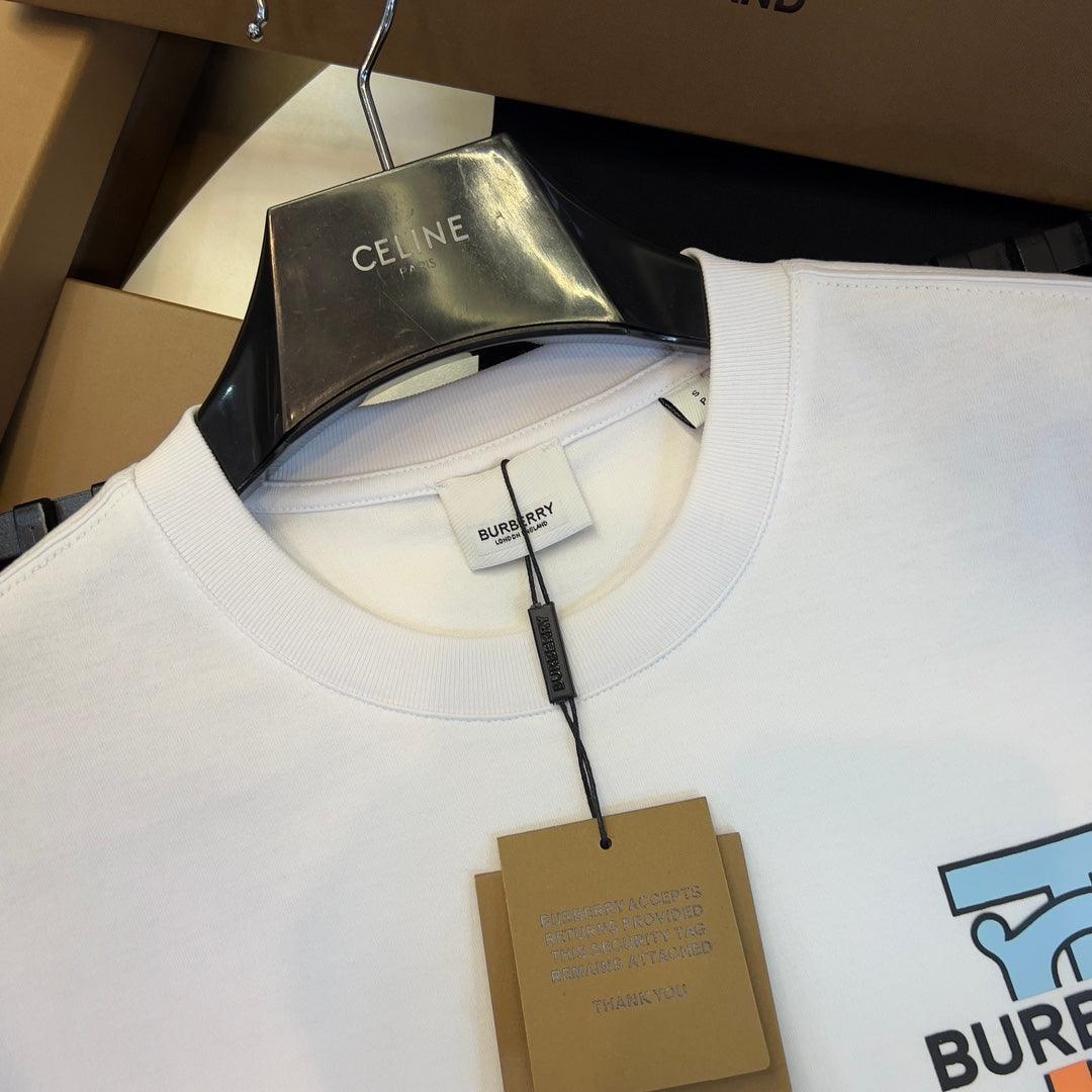 Burberry T-Shirt Without Collar 'White'