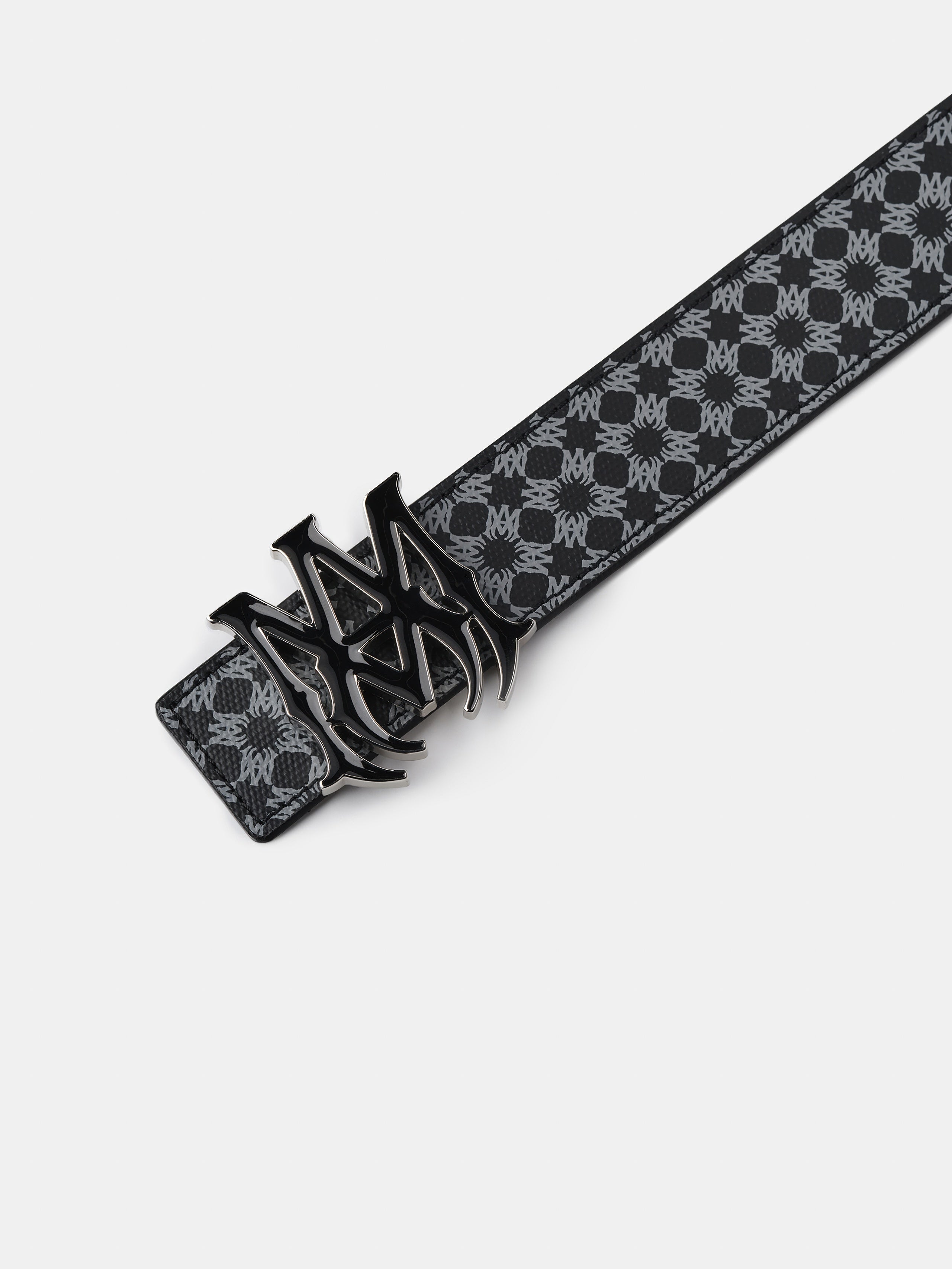MA QUAD 4CM ENAMEL BELT - Black