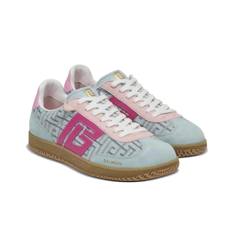 BALMAIN Swan Labyrinth Sneakers