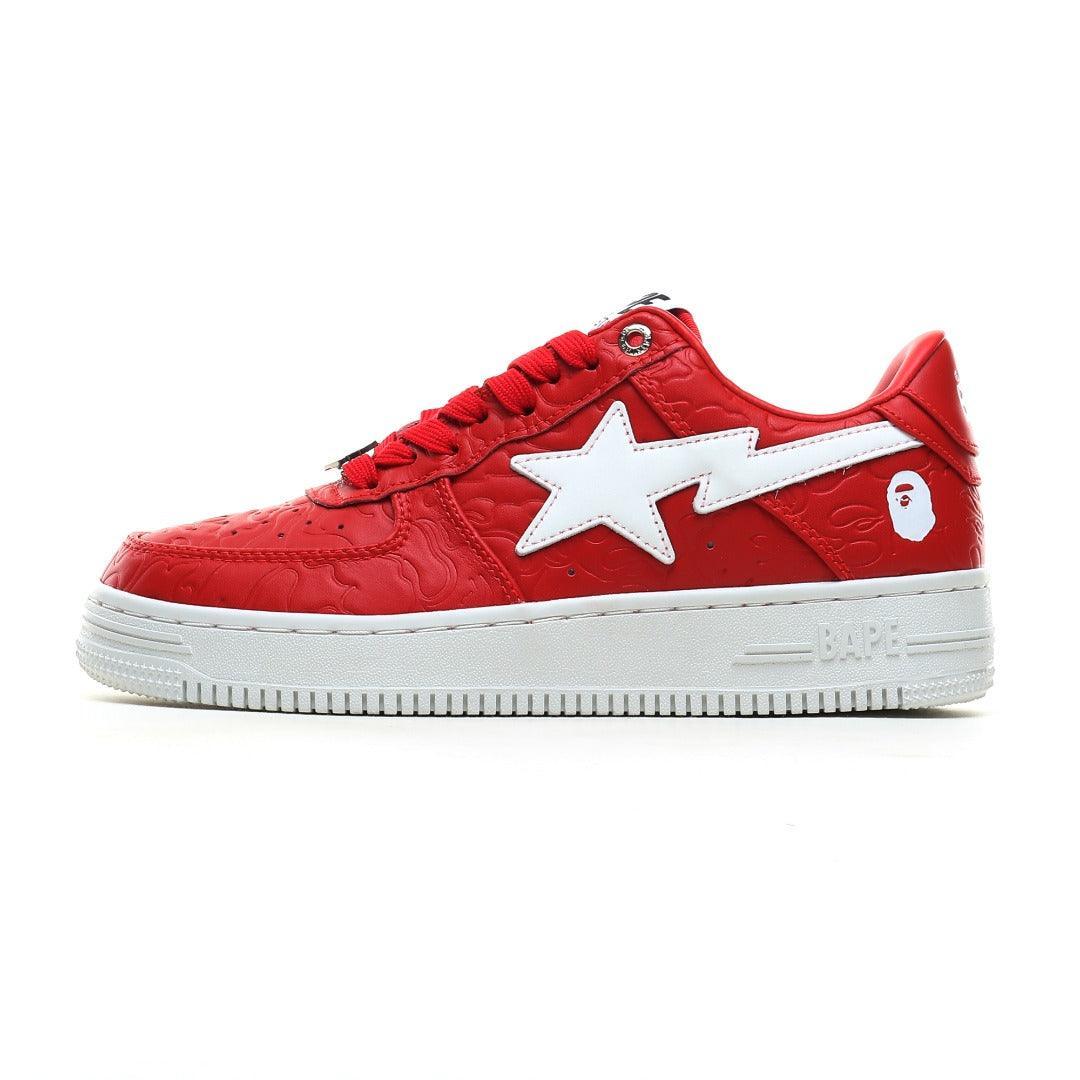 A Bathing Ape Bape Sta #3 'Red White'