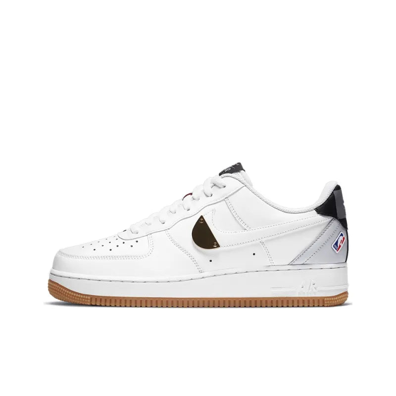 Nike Air Force 1 Low 'NBA White Grey Gum'
