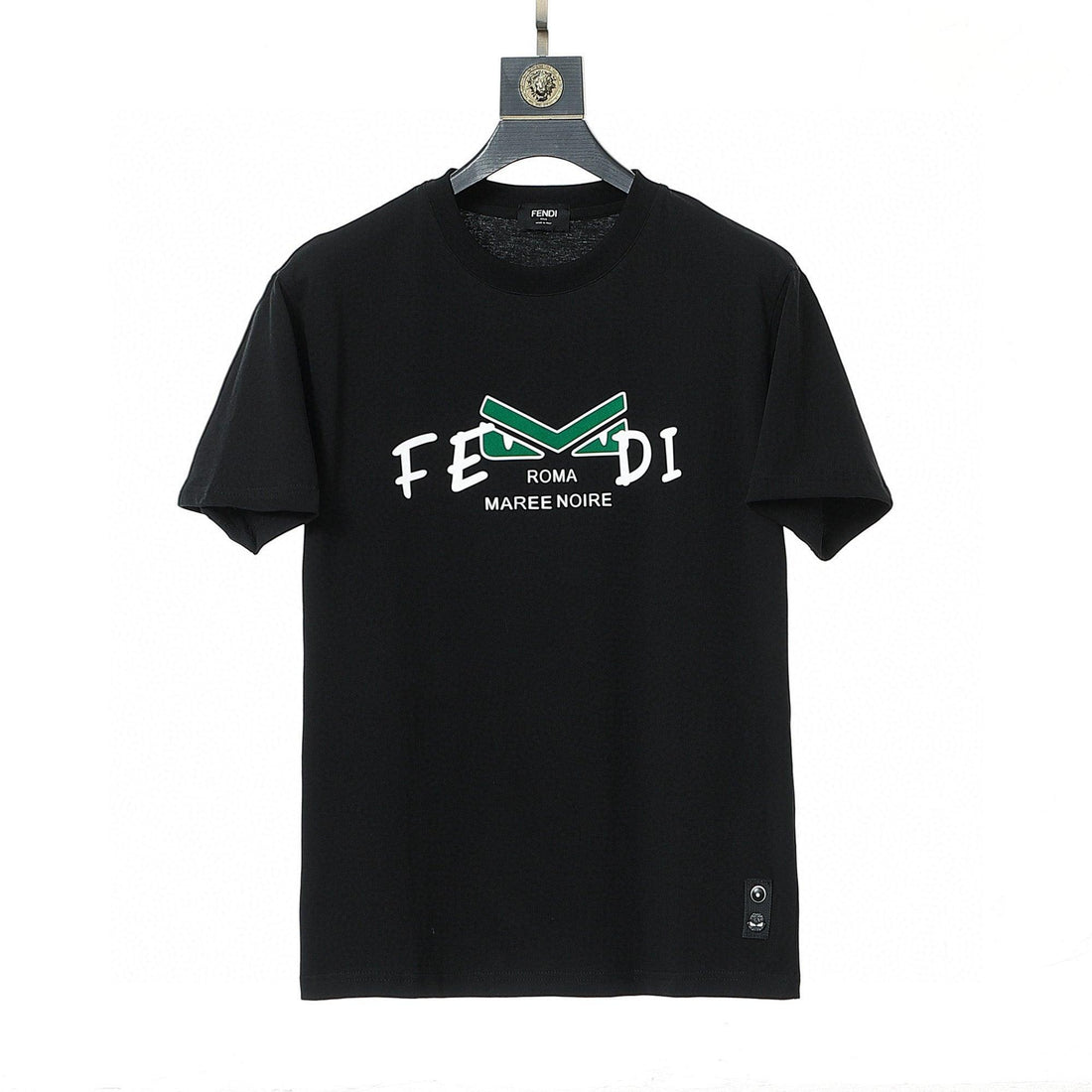 Fendi T-Shirt without Collar 'Black'