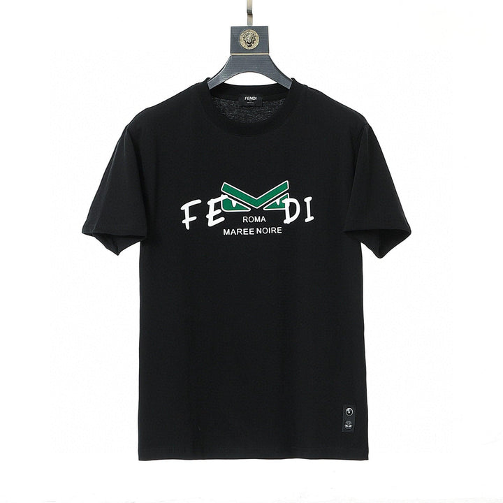 Fendi T-Shirt without Collar 'Black'