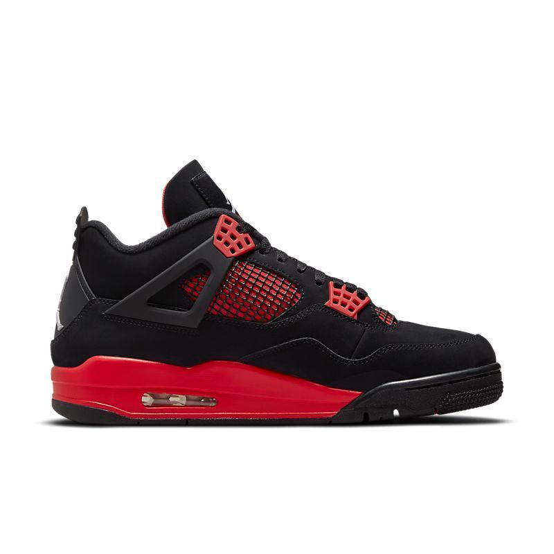 Air Jordan 4 Retro 'Red Thunder' - Men's Iconic Basketball Sneakers