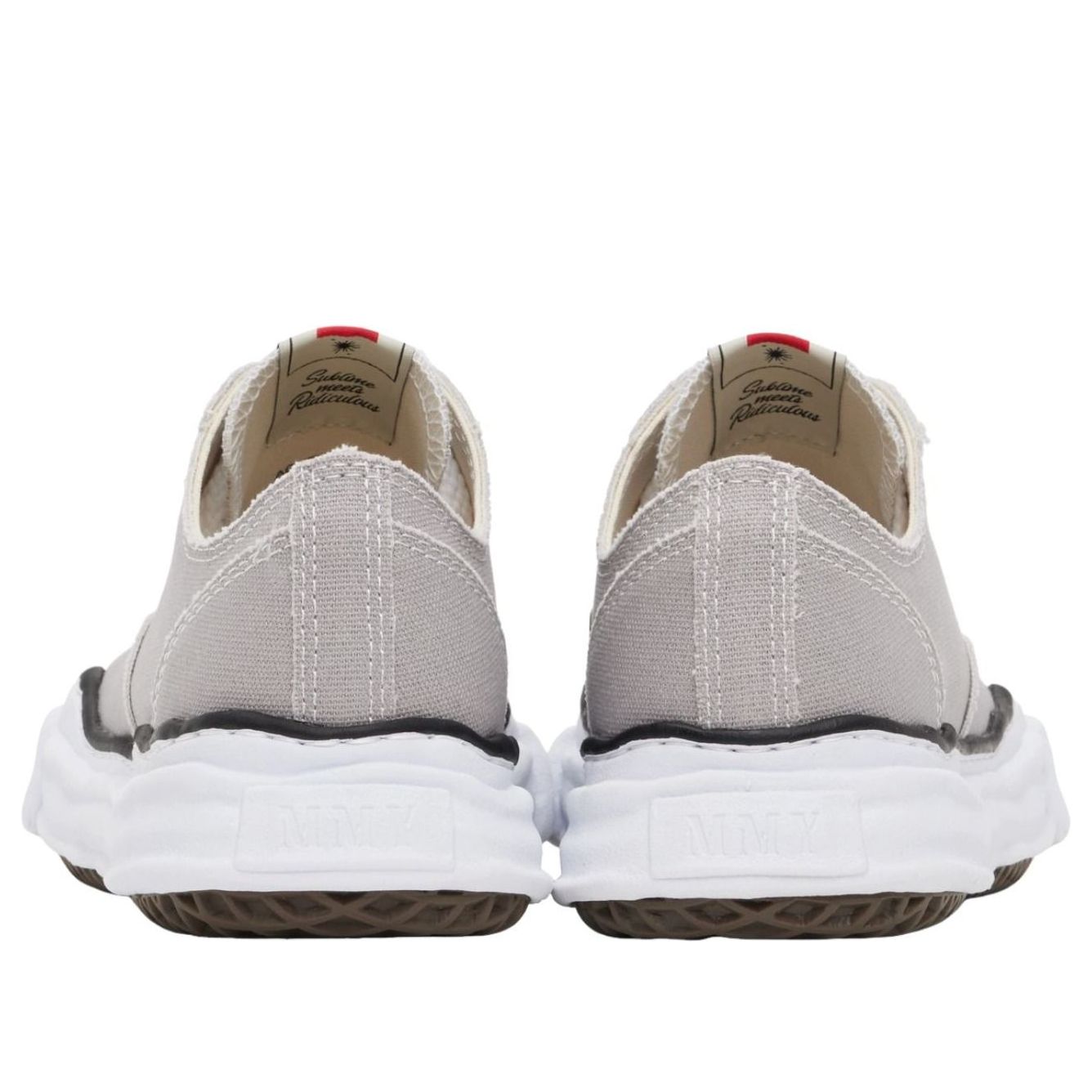 Maison MIHARA YASUHIRO Peterson OG Sole Canvas Low 'Grey' A01FW702-GRY