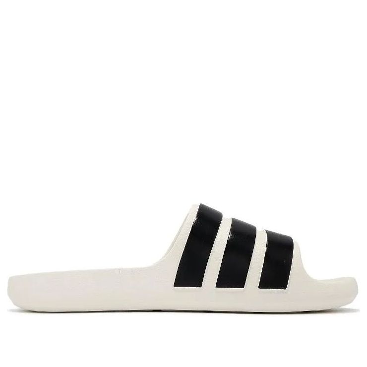 adidas Adilette Flow Slides Asia Sizing 'White Black' IG6858