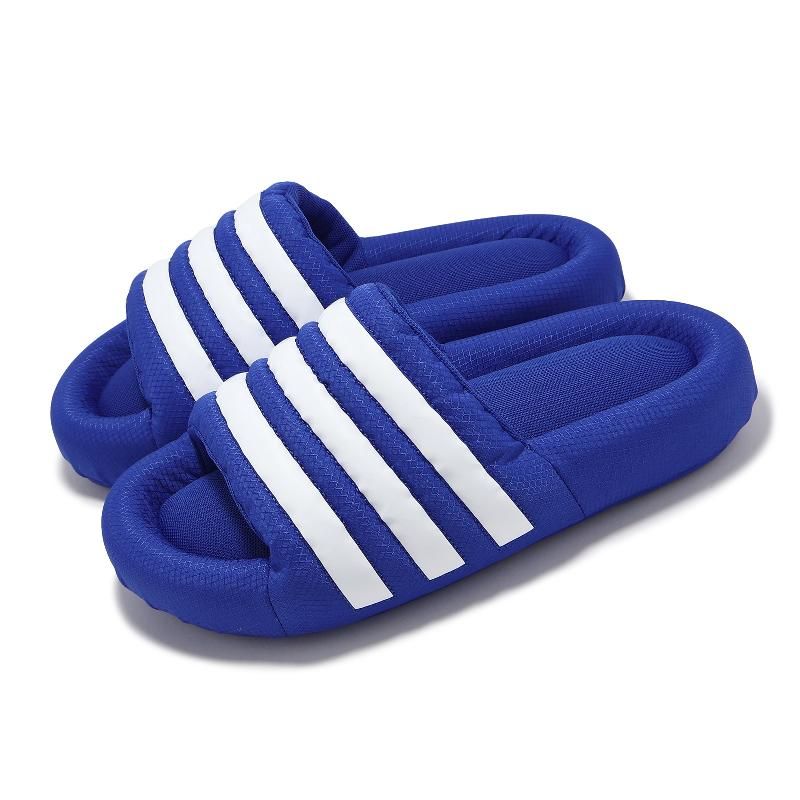 adidas Adilette 24 Slides Asia Sizing 'Royal Blue White' IG9300
