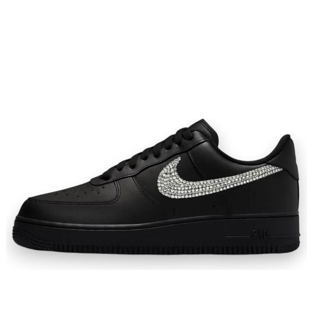 Nike x Ja Morant x Swarovski Air Force 1 Low 'Black Metallic' IQ9772-001