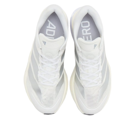 (WMNS) adidas Adizero Boston 13 'Cloud White Matte Silver' JS4948