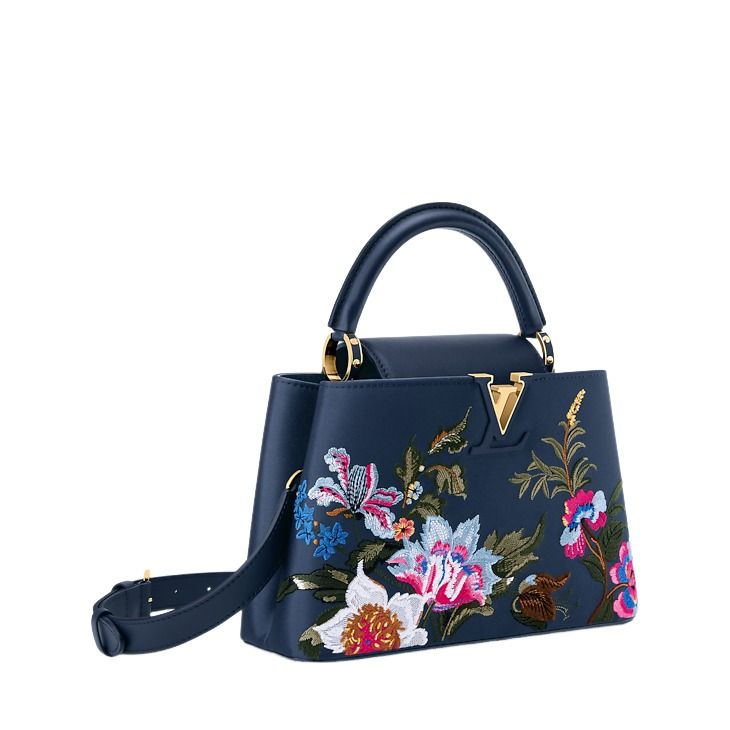 (WMNS) LOUIS VUITTON 26 Capucines BB 'Marine Blue' M28808