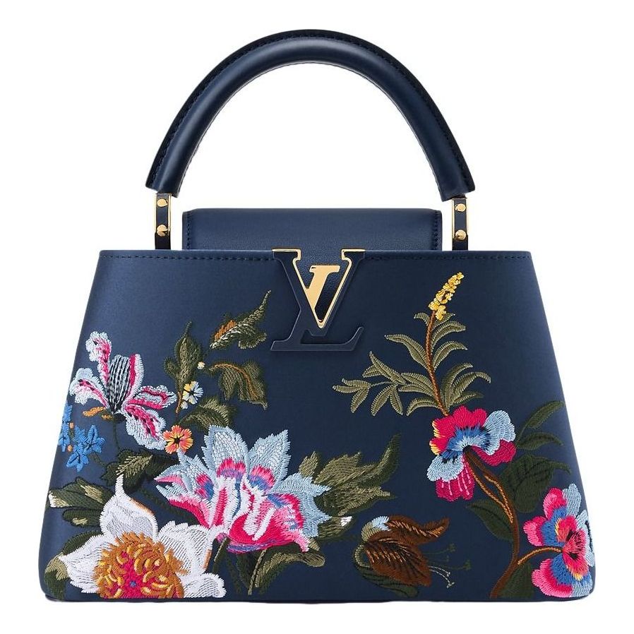 (WMNS) LOUIS VUITTON 26 Capucines BB 'Marine Blue' M28808